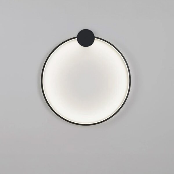 Toolight Toolight, LED nástěnné svítidlo 40cm, 4000K, 17W, APP1386-CW, černá matná, OSW-00910