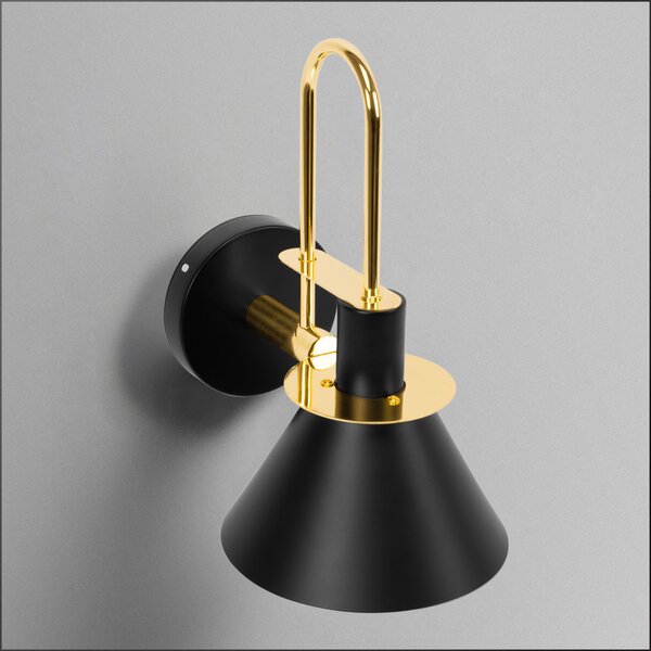 Toolight Nástěnné osvětlení Industrial APP1602-1W black