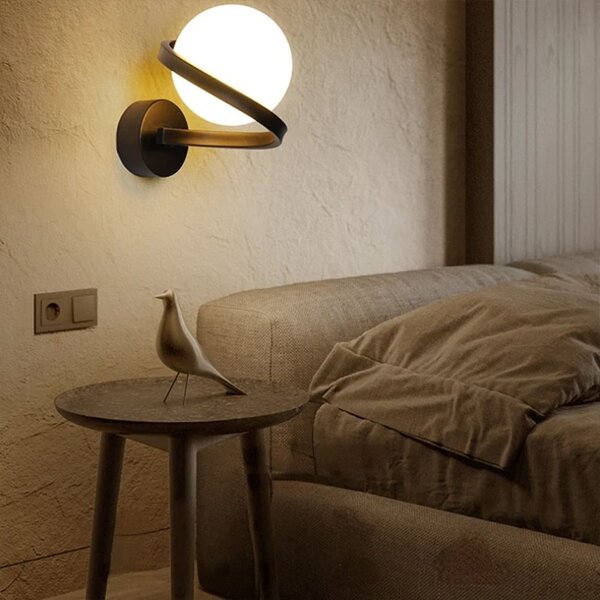 Toolight Toolight, nástěnné svítidlo 1xG9 APP1209-1W, černá, OSW-14029