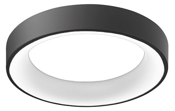 Sovana přisazené svítidlo LED 40W 2200lm 2700-6500K 45cm kulaté IP20, černé + ovladač
