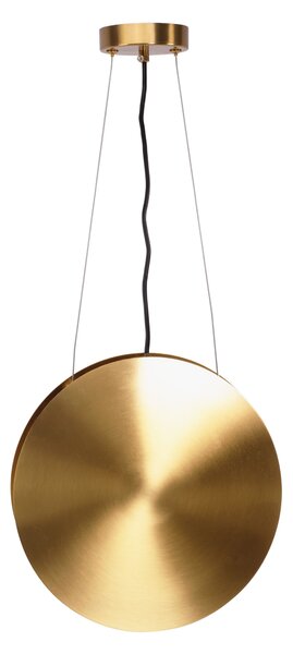 Toolight Toolight, LED závěsné stropní svítidlo 30cm APP1377-C, zlatá matná-černá, OSW-05185