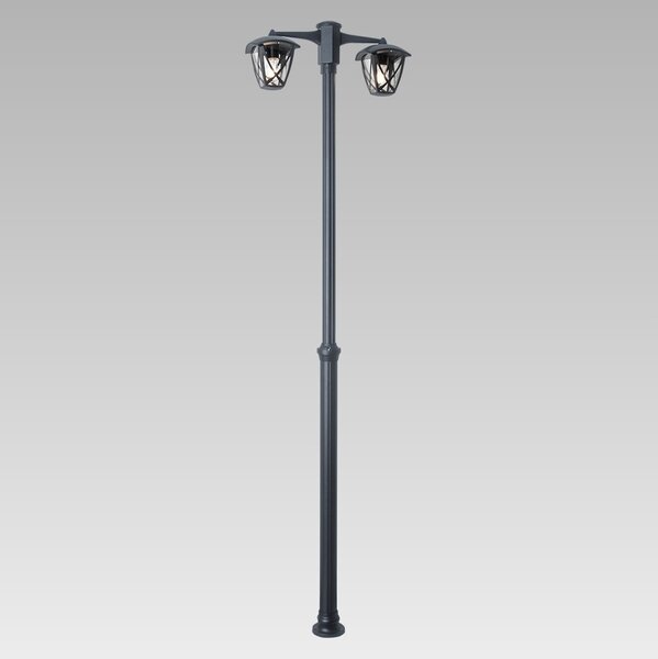 Prezent 39031 - Venkovní lampa SPLIT 2xE27/60W/230V IP44