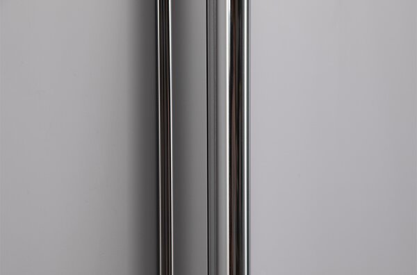 BPS-koupelny Čtvercový sprchový kout HYD-SK1180B 90x90 chrom/transparent + vanička HYD-SSV-RIKO černá