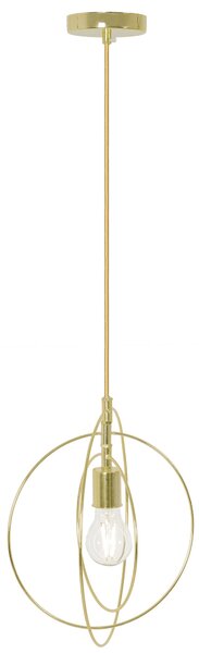 Toolight - závěsná lampa E27 APP286-1CP, zlatá, OSW-08404