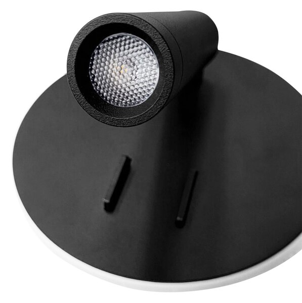 Toolight Toolight, LED nástěnné svítidlo 16x14cm, 10W, APP1614-1W, černá, OSW-06529