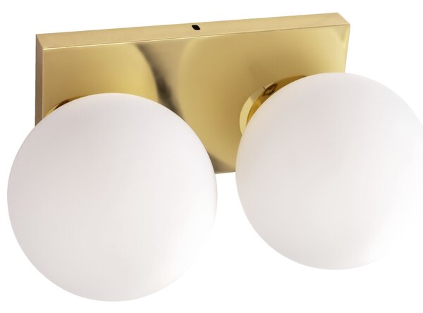 Toolight Toolight, nástěnná lampa 2xE27 APP1010-2W, zlatá, OSW-05556