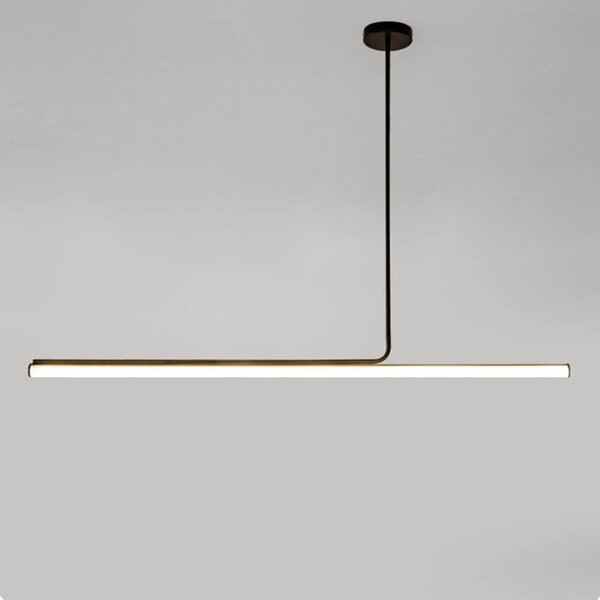 Toolight Toolight, LED stropní svítidlo 120cm, 14W, APP1659-CP, černá, OSW-06990