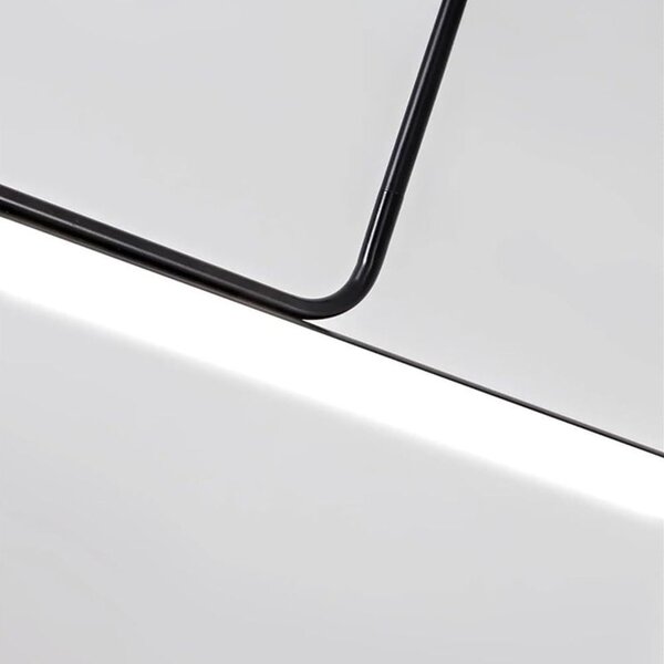 Toolight Toolight, LED stropní svítidlo 120cm, 14W, APP1659-CP, černá, OSW-06990