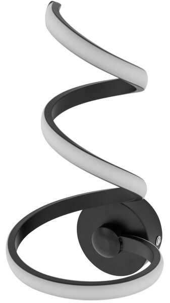 Toolight - LED nástěnná lampa SPRING UP APP829-W, černá matná, OSW-09181