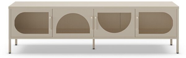 Krémový TV stolek 180x50 cm Tayra – Marckeric