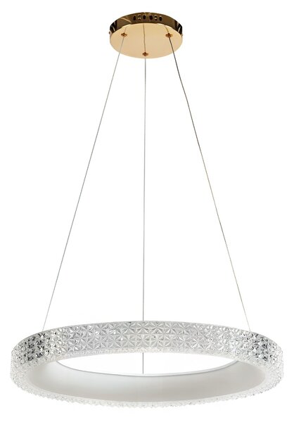 Toolight Toolight, LED stropní svítidlo 60cm MS002-CP, růžové zlato, OSW-09611