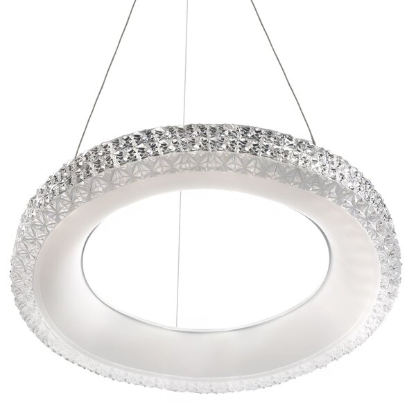 Toolight Toolight, LED stropní svítidlo 60cm MS002-CP, růžové zlato, OSW-09611
