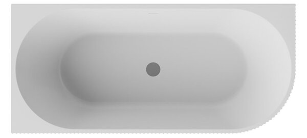 Besco Akrylátová volně stojící vana Denaya BW 150x75 (170x80) Rozměry (cm): 150x75, Typ a barva výpustě: Click-Clack se šterbinovým přepadem, zlatá, Orientace: Pravá