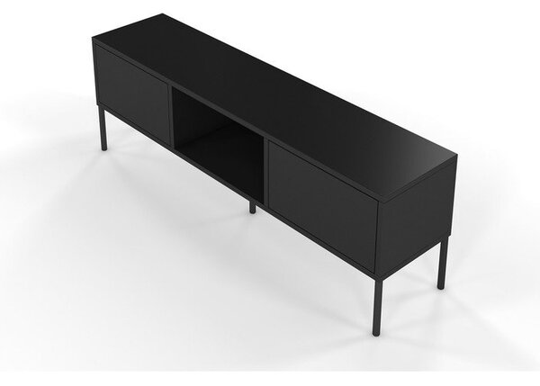 Černý TV stolek Skandica Mirka