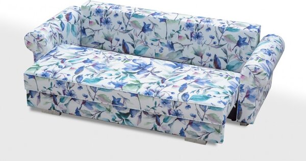 Designová rozkládací pohovka na spaní Lilia Dvojbarevné provedení
