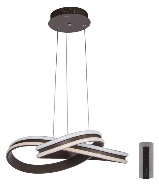 LED Stmívatelný lustr na lanku LED/96W/230V pr. 54 cm + dálkové ovládání