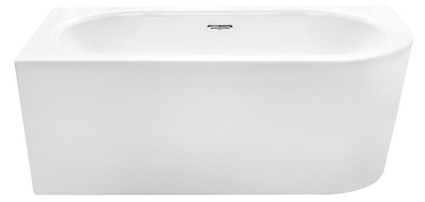 Besco Akrylátová volně stojící vana Avita A-Line CC/SP 150x75 (160x75, 170x75), s přepadem Rozměry (cm): 170x75, Typ a barva výpustě: Alcaplast Click-Clack se šterbinovým přepadem, zlatá, Orientace: Levá