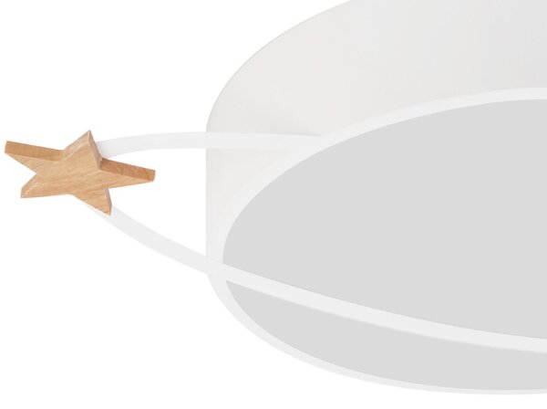 Toolight Lampa Plafon Moon APP 865-C Bílá