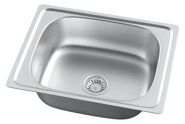 Velazo Dřez 1 komorový, nerez - VE-4050S, 40×50 cm