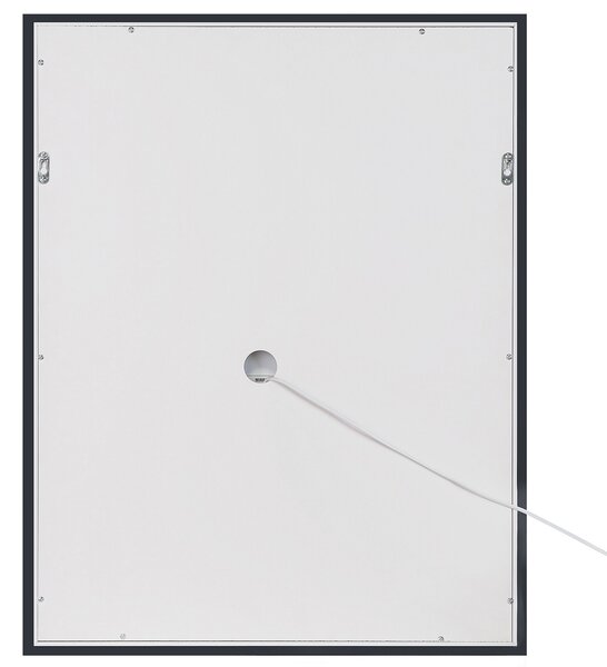 LED koupelnové zrcadlo MARTINET 60 cm 80 cm Stříbrná