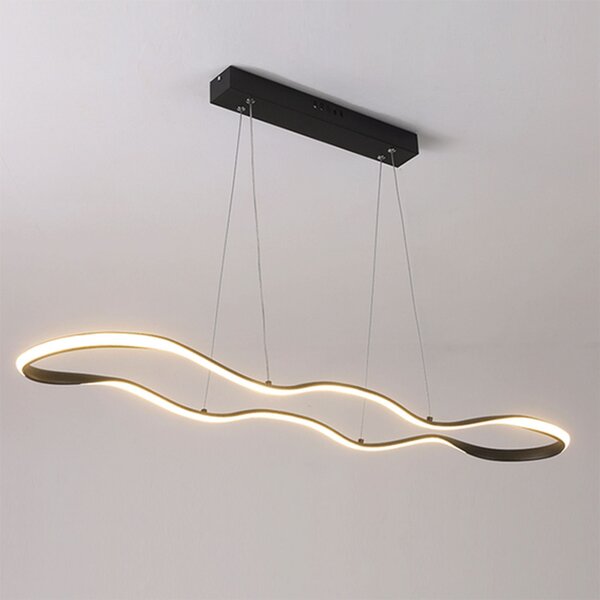 Toolight Toolight, závěsné LED svítidlo 120cm, 24W, 3000K, LHJ026-CP, černá, OSW-60017