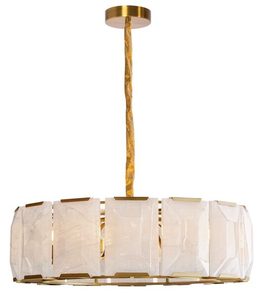Toolight Toolight, stropní svítidlo 60cm 6xE14, APP1797-8CP, zlatá matná, OSW-04569