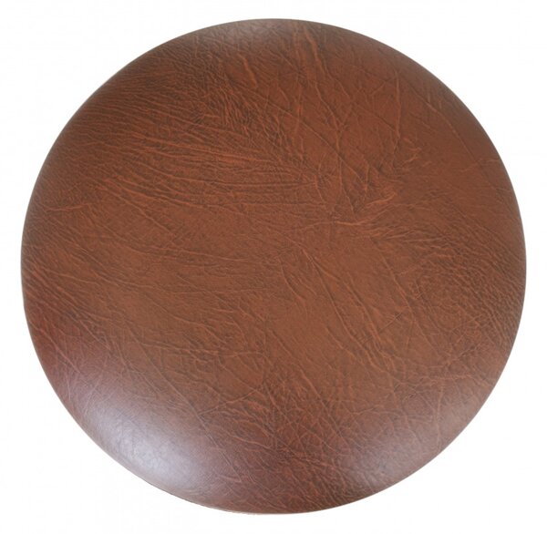 Čalouněný sedák Laya kulatý 35 cm Koženka Skai AL5