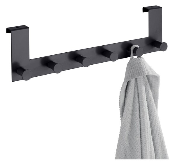 Černý kovový věšák na dveře 39 cm Celano – Wenko