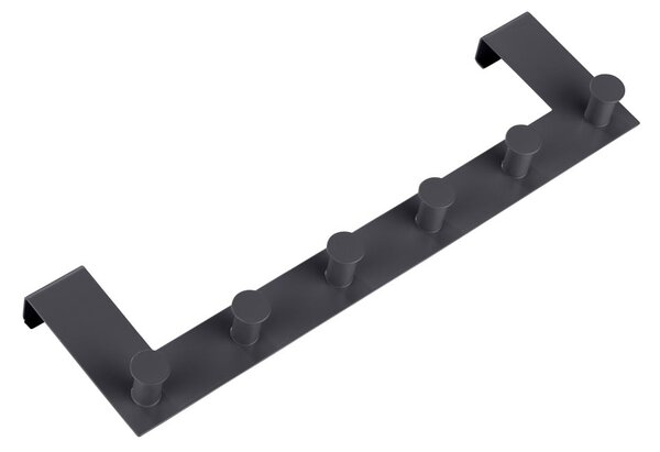 Černý kovový věšák na dveře 39 cm Celano – Wenko