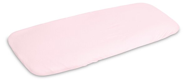 Sensillo Prostěradlo do kolébky Bambusová Jednobarevná 40 x 90 cm Barva: Růžová