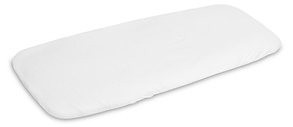 Sensillo Prostěradlo do kolébky Bambusová Jednobarevná 40 x 90 cm Barva: Bílá