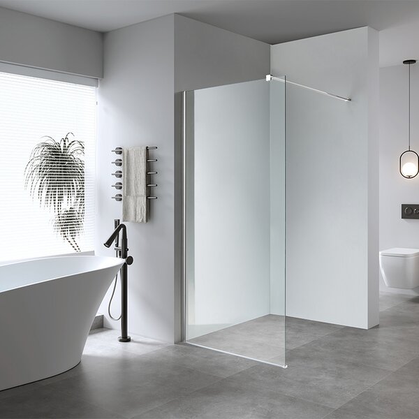 BPS-koupelny Sprchová zástěna Walk-in HYD-WI07 70 chrom - bez vaničky
