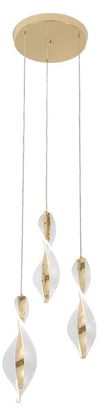 Toolight Spirálovité LED osvětlení G028-3CP zlaté