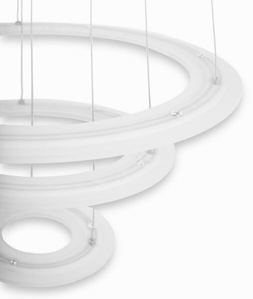 Toolight Toolight, LED stropní svítidlo 46cm, 100W, G042-3CP, zlatá lesklá, OSW-06309