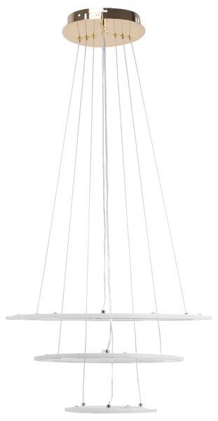 Toolight Toolight, LED stropní svítidlo 46cm, 100W, G042-3CP, zlatá lesklá, OSW-06309