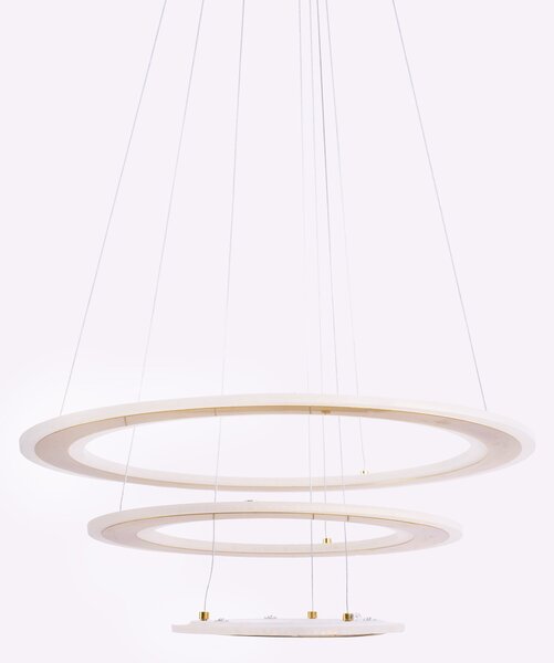 Toolight Toolight, LED stropní svítidlo 46cm, 100W, G042-3CP, zlatá lesklá, OSW-06309