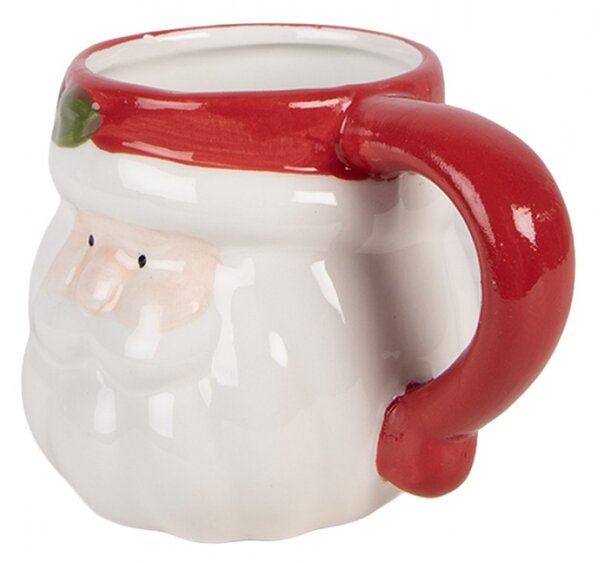 Bílý keramický hrnek Santa Claus – 300 ml
