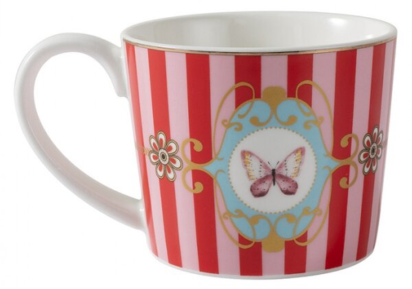Bílý porcelánový hrnek