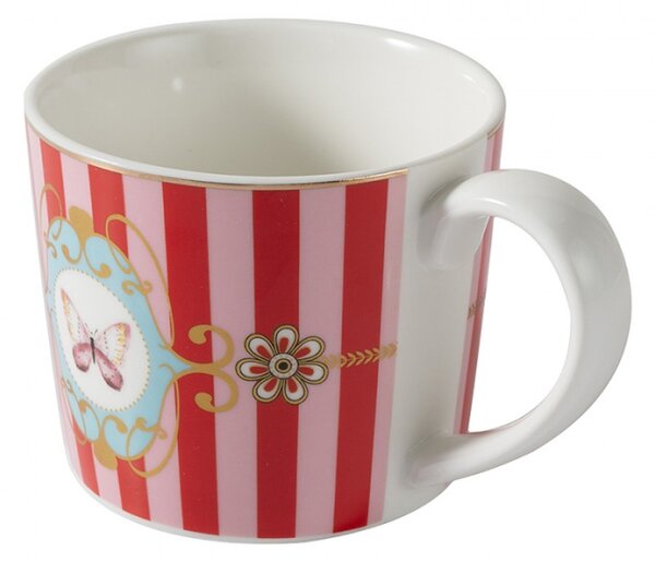 Bílý porcelánový hrnek