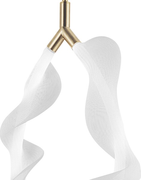 Toolight Designové LED osvětlení G013-1CP zlatá/bílá
