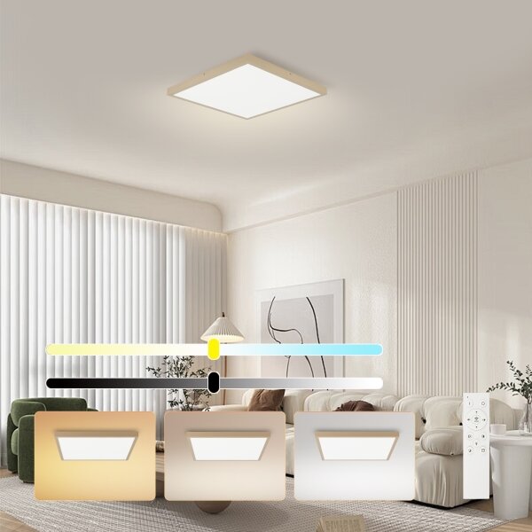 Brilagi -LED Stmív. koupelnové svítidlo FRAME SMART LED/50W/230V 60x60 IP44 + DO