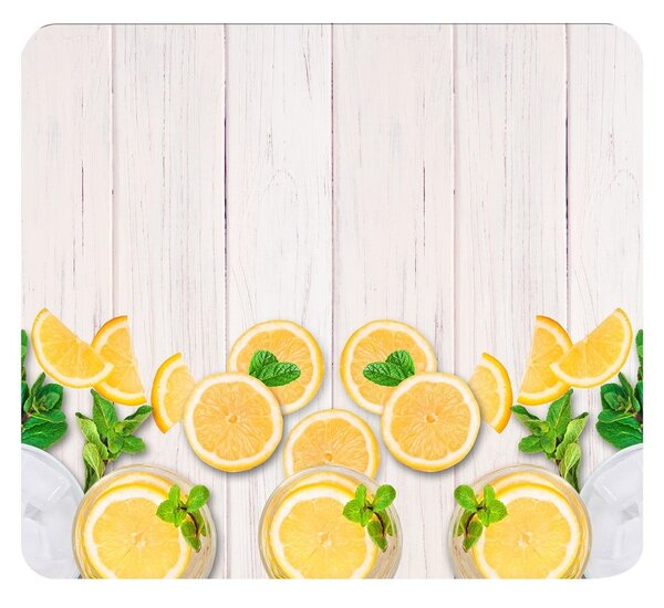 Kryt na zeď u sporáku z tvrzeného skla 50x56 cm Lemons – Wenko