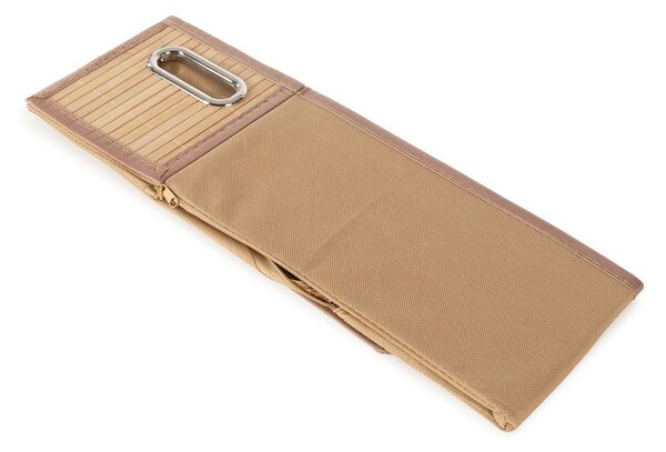 Bambusový úložný box v přírodní barvě 15x31x15 cm – Compactor