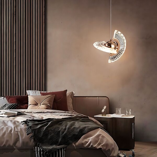 Toolight Toolight, LED stropní svítidlo, 6W, 3000K, LHJ108-2CP, růžové zlato, OSW-60049