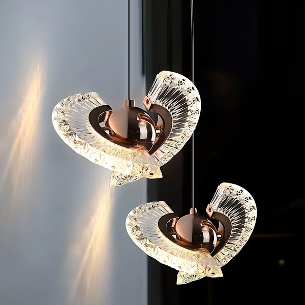 Toolight Toolight, LED stropní svítidlo, 6W, 3000K, LHJ108-2CP, růžové zlato, OSW-60049