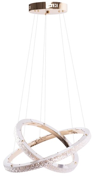 Toolight Toolight, LED stropní osvětlení 50cm, 42W, 4000K, 2500lm, MS012-CP, růžové zlato, OSW-09624