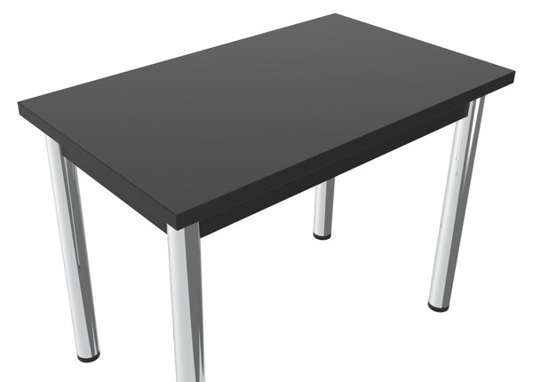 Jídelní stůl kovové nohy Lithe Černá struktura