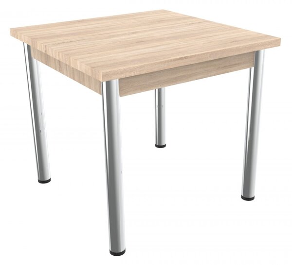 Jídelní stůl čtverec 80 x 80 cm Mosi Dub Sonoma