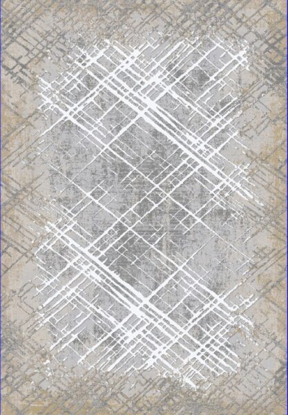 Makro Abra Moderní kusový koberec COMO PK88A šedý Rozměr: 80x150 cm