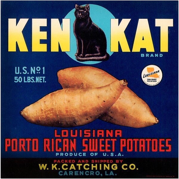 Retro cedule - Sweet Potatoes poster